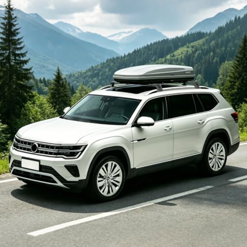 330lbs Max Load Lockable Roof Rack Cross Bars - Image 3