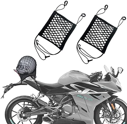 Upgrade Cargo Net for Motorcycle Helmet Storage - Image 2