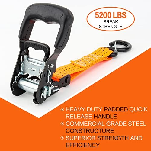 Spare Tire Strap, 3 Point Ratchet Y Strap - Image 5