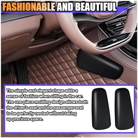 2PCS Car Door Armrest Pads, Soft Memory Foam Car Knee Leg Elbow Cushion - Image 4