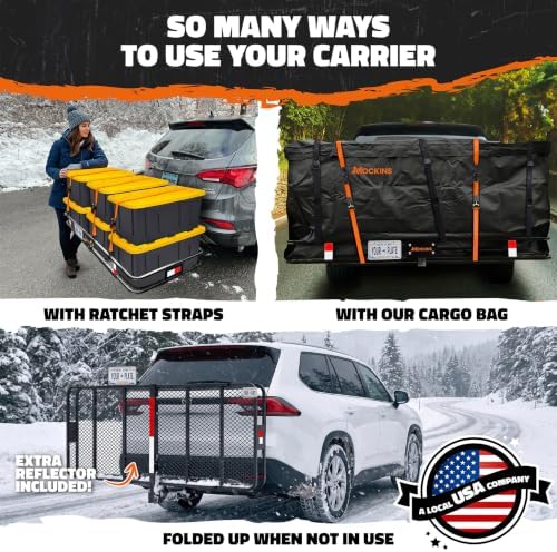 Mockins Folding Luggage Rack for SUV Car Truck ATV & More - Image 4