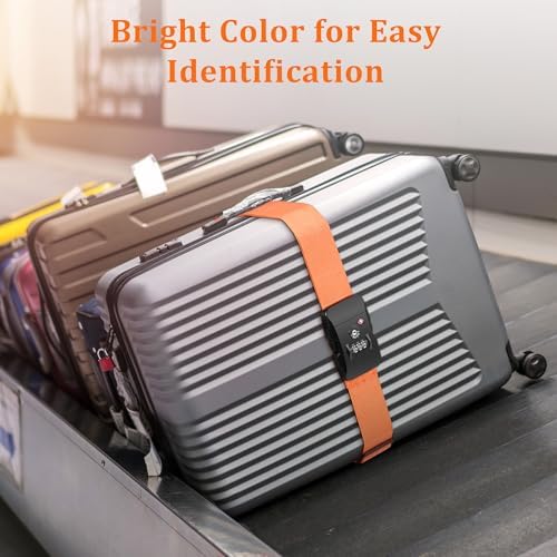 Chelmon Luggage Straps for Suitcases Luggage Strap TSA Approved Travel Belt - Image 5