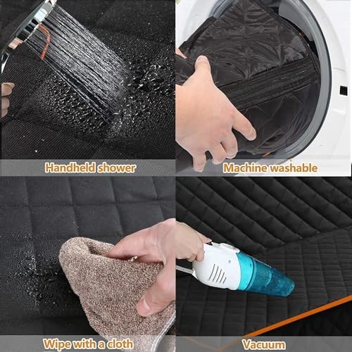 SUV Cargo Liner for Dogs with Bumper Flap Protector for Subaru Outback 1995-2026 - Image 2