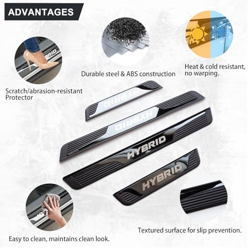 Door Sill Protector for Car Hybrid Trim - Image 3