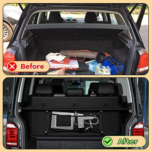 Frienda 2 Pcs Small Cargo Net Boat Storage Mesh Netting, 31.5 X 9.8 Inches - Image 4