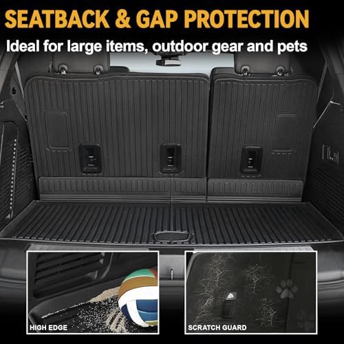 Cargo Mat for 2021-2026 Chevy Tahoe/GMC Yukon Accessories - Image 6