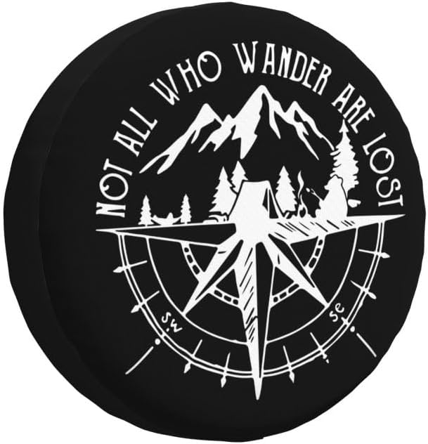 Compass Rose Spare Tire Cover by IUSCUST