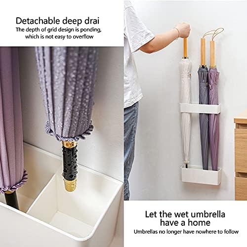 Wall Mount Umbrella Holder, No Drill Adhesive Umbrella Storage Stand - Image 5