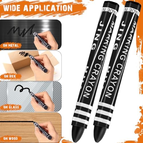 MotiMind 120 Pcs Industrial Lumber Crayons Bulk Wax Tire Marker Construction - Image 3