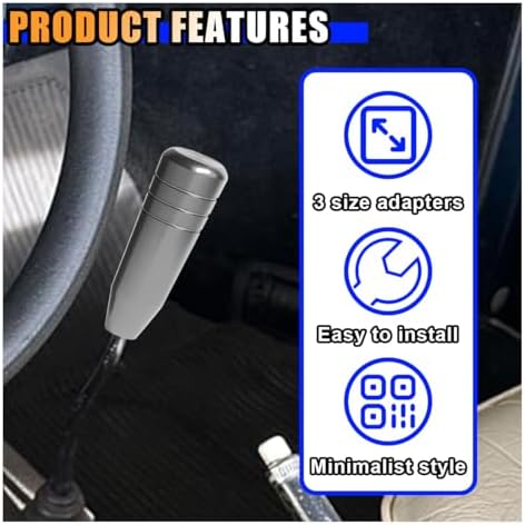 KITUREK 5" Heavy Weighted Shifter Knob, Aluminum Alloy - Image 3