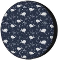 Whales Blue Spare Tire Cover Dust-Proof Wheel Tire Cover Fit Trailer, SUV and by Foruidea