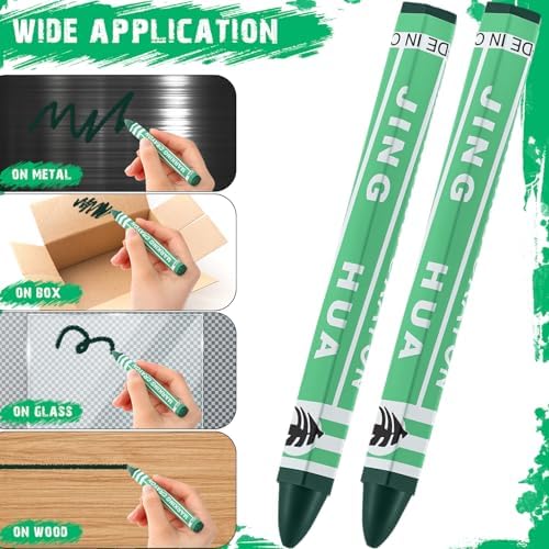 MotiMind 60 Pcs Industrial Lumber Crayons Bulk Wax Tire Marker Construction - Image 2