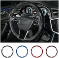 Hiseanllo Carbon Fiber Steering Wheel Cover 3PCS Set – Anti-Slip, by HiseanlloTech