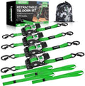 Retractable Ratchet Straps 1in x 10ft by Unknown