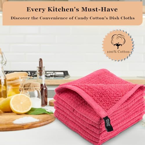 Kitchen Cleaning Dish Wash Cloths Waffle Terry Design Kitchen - Image 2