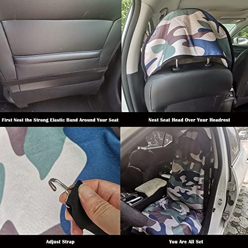 Car Seat Cover Protector Front Seats, - Image 4