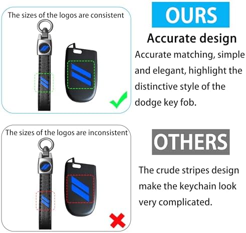 YOSRTER Key Fob Cover with Keychain - Image 2