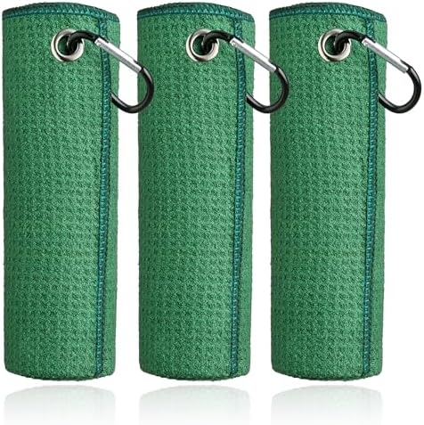 Mile High Life Microfiber Golf Towel 3 Pack Waffle by MileHighLife