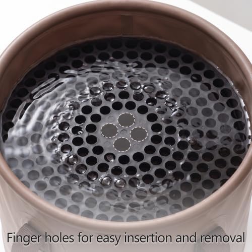 3-Piece Swirl-Free Car Wash Kit Dirt Trap Insert Collapsible Bucket Sponge - Image 6