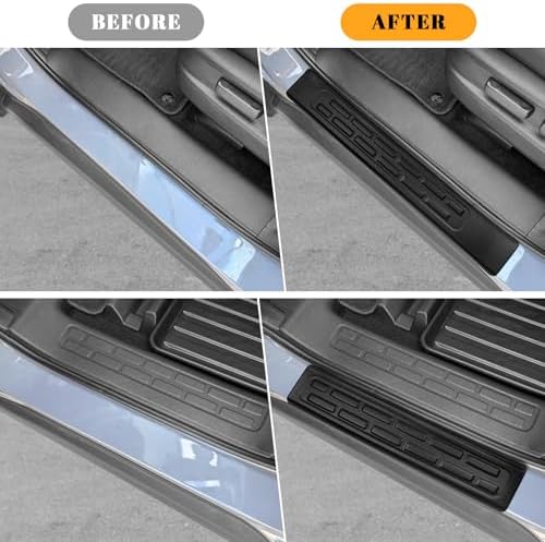 4PCS Car Door Edge Guards Door Sill Protector - Image 2