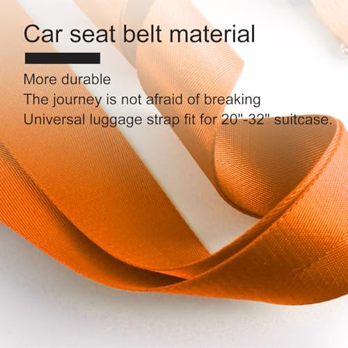 Veki Travel Luggage Straps for Suitcases, TSA Approved - Image 5