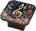 Hitch Cover Fits for 2-Inch Hitch, Treble Clef Adorned by PATBIXES