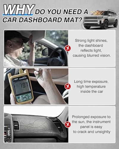 CARTIST Dash Cover fits for Hyundai Santa Fe MX5 2024 2025 2026 Dashboard Mat - Image 2