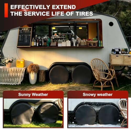 Explore Land Tire Covers 2 Pack Fit Tire Diameters 26-28.75 inch - Image 5