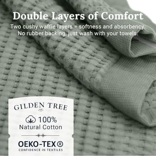 GILDEN TREE Bathroom Mat Absorbent Cotton Quick Dry - Image 2