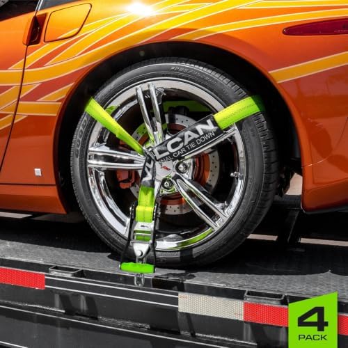 VULCAN Car Tie Down with Chain Anchors - Image 2