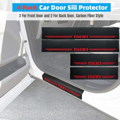Car Door Sill Protectors Compatible - Image 2