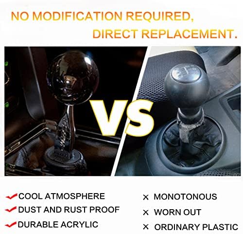 Round Ball Shift Knob Universal Gear Shift Knob 5 6 Speed - Image 3