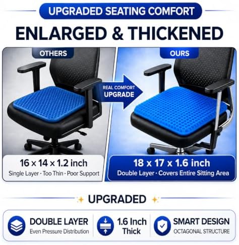 Gel Seat Cushion for Long Sitting - Image 5
