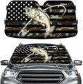 GENANY Bass Fishing Windshield Sun Shade 55 x 30 Inch by GENANY