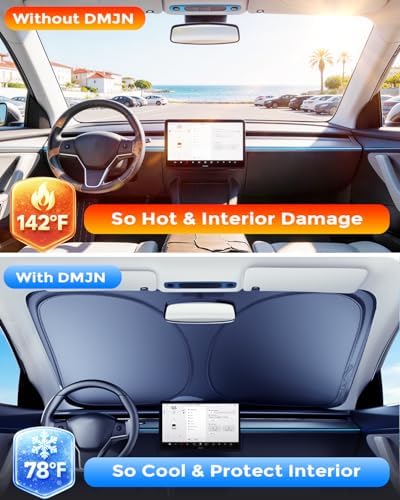 DMJN Front Windshield Sun Shade - Image 5