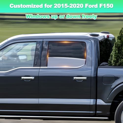 f150 Window Shades 2015-2020, Rear Side Mesh - Image 3