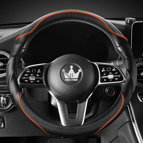 HighnessHwoo 3D Car Steering Wheel Cover Comfort Grip Massage Sporty Anti-Slip by HighnessHwoo