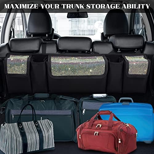 eing Car Trunk Organizer and Storage, Backseat Hanging Organizer - Image 4
