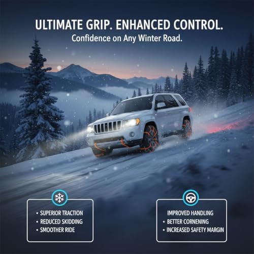 10/20/30/40PCS Universal Anti-Skid Snow Tire Chains, 2026 New Reusable - Image 2