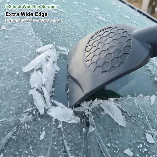 SEAAES 45 Inch Long Extendable Snow Brush - Image 5