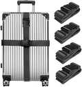 Luggage Straps for Suitcases, TSA Approved, Adjustable & Versatile, Sturdy by collwait