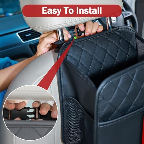 Back of Seat Car Organizer and Storage, Backseat Organizer, 1 Pack - Image 5