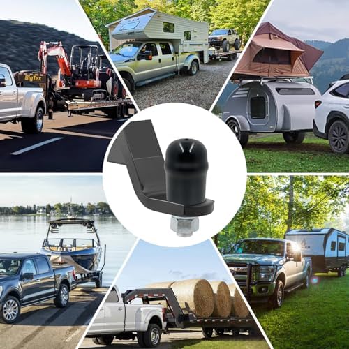 21811 Trailer Hitch Ball Cover, 2-5/16 Inch Black Rubber Hitch Ball Cap - Image 5
