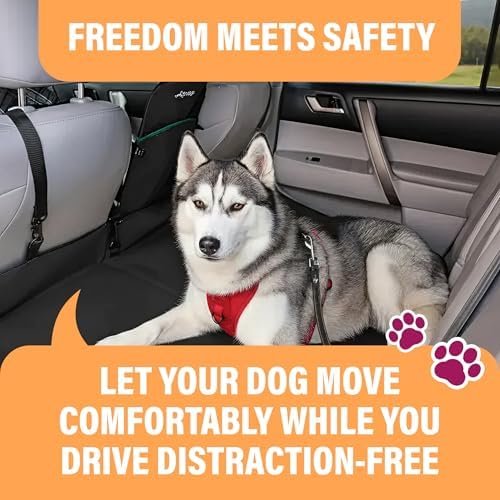 Active Pets Orange Car Seat Belt - Image 4