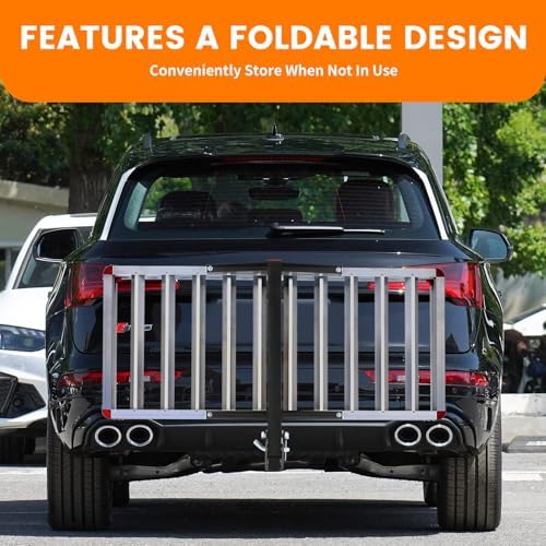MaxxHaul 50149 500-lb Capacity 50 inch x 22 inch Hitch Mount Premium Folding - Image 6