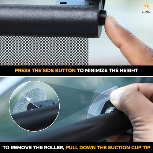 EcoNour Sun Visor, Car Shades for Side Windows - Image 5