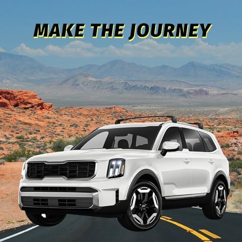 330LB Roof Rack Cross Bars for 2019-2026 KIA Telluride LX EX S SX Prestige - Image 7