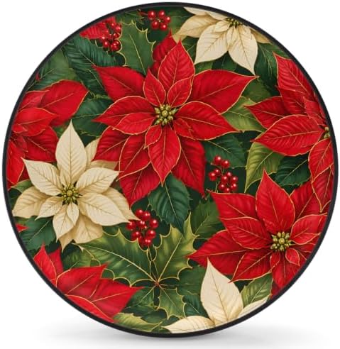 Christmas Spare Tire Cover Waterproof Dust-Proof Spare Wheel Covers by Unknown