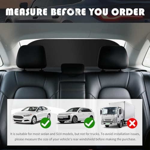 Car Rear Window Sun Shade, 2026 New Back Window Sun Shades - Image 7
