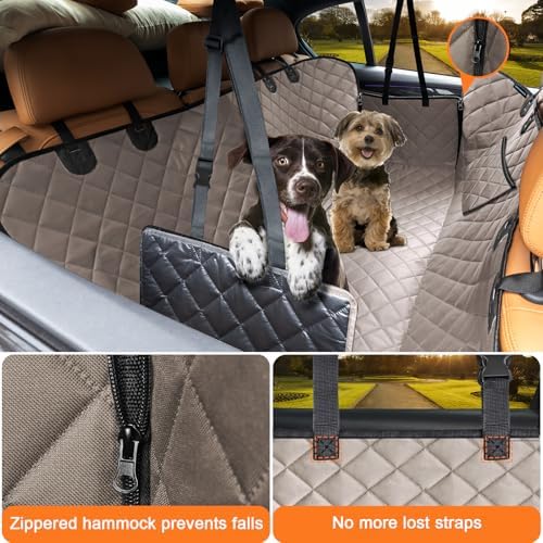 URPOWER XL Dog Seat Cover for Full-Size Trucks, 100% Waterproof Hammock - Image 2
